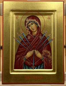 Богородица «Семистрельная» Образец 16 Майкоп